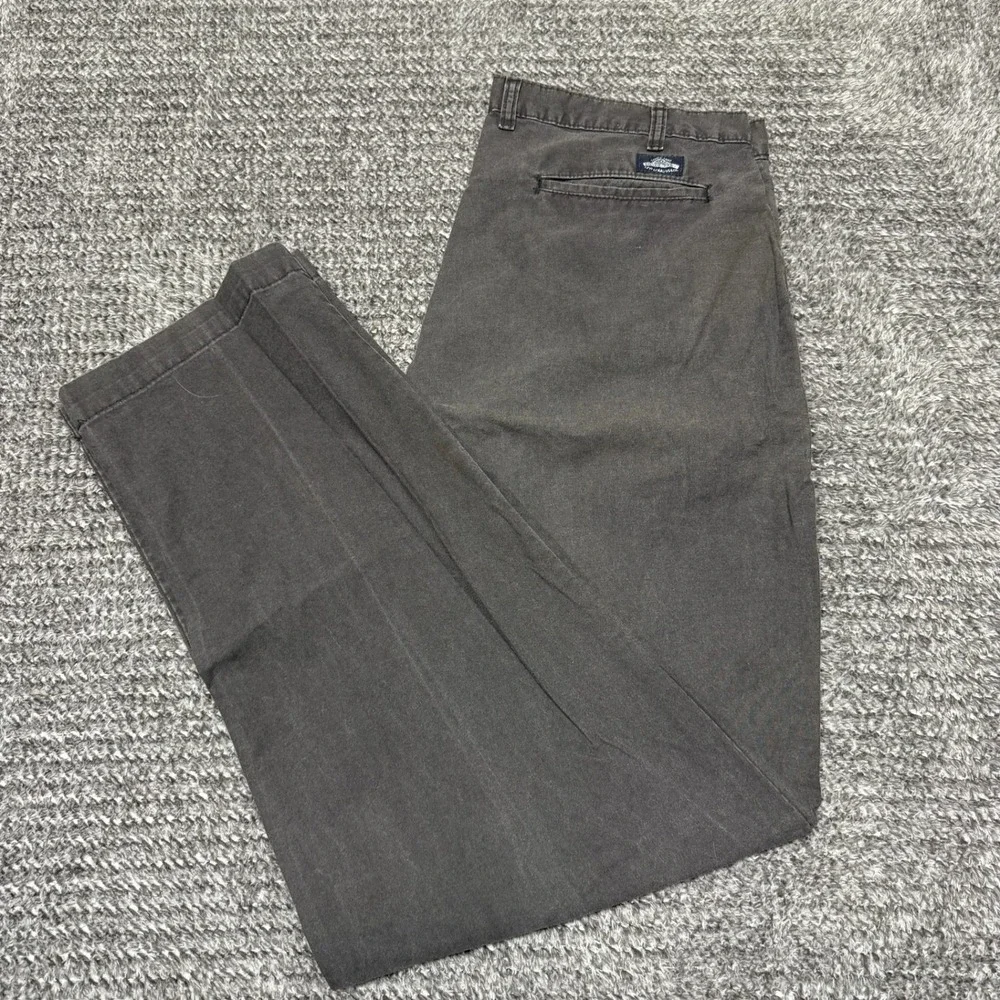 VTG Levis Silver Tab Mens Pleated Pants Chinos 36x30‎ Gray Casual Relaxed Fit